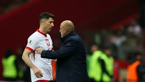 Robert Lewandowski i Michał Probierz