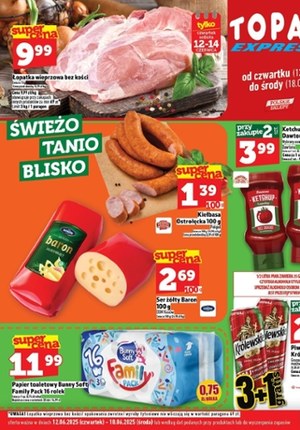 Gazetka promocyjna Topaz, ważna od 12.06.2025 do 18.06.2025.
