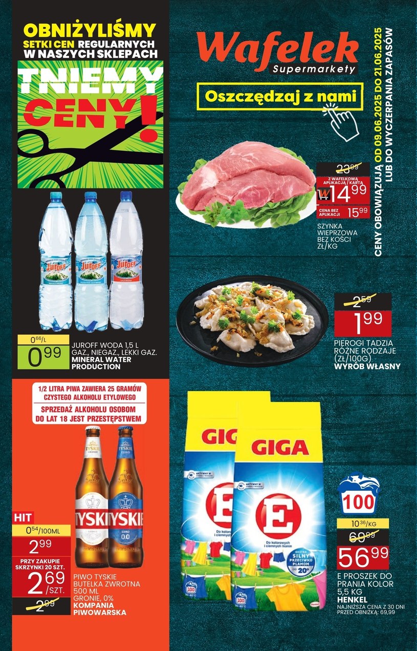 Gazetka promocyjna Wafelek - ważna od 09. 06. 2025 do 21. 06. 2025
