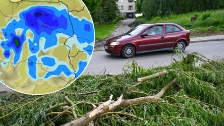 W poniedziałek zrobi się chłodno - nigdzie nie będzie nawet 20 st. C. W centrum i na północy trzeba też uważać na niebezpieczne burze