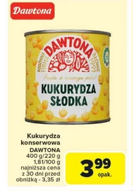 Консервована кукурудза Dawtona