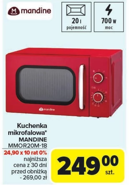 Мікрохвильова піч Mandine