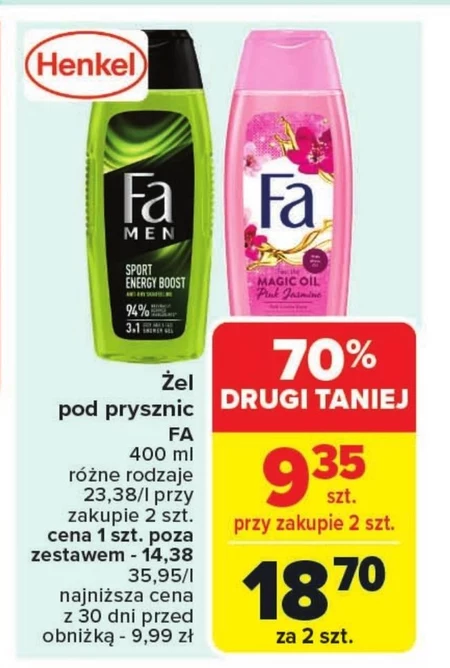 Гель для душу Fa