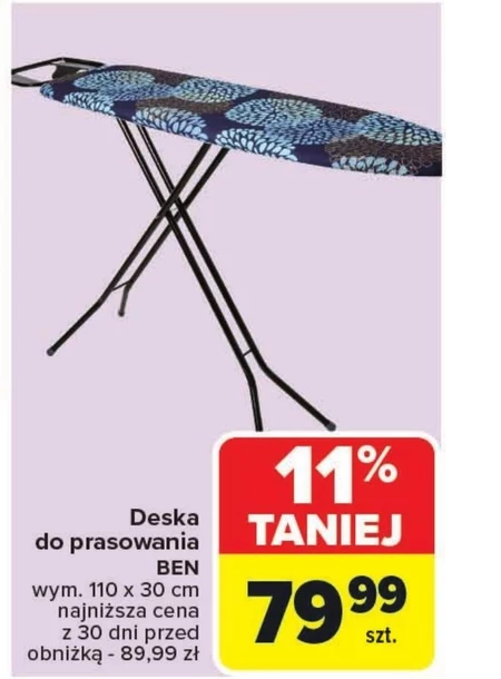 Deska do prasowania BEN