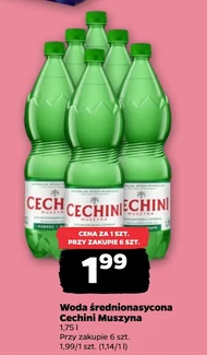 Woda mineralna Cechini