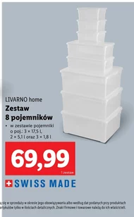 Набір контейнерів Livarno
