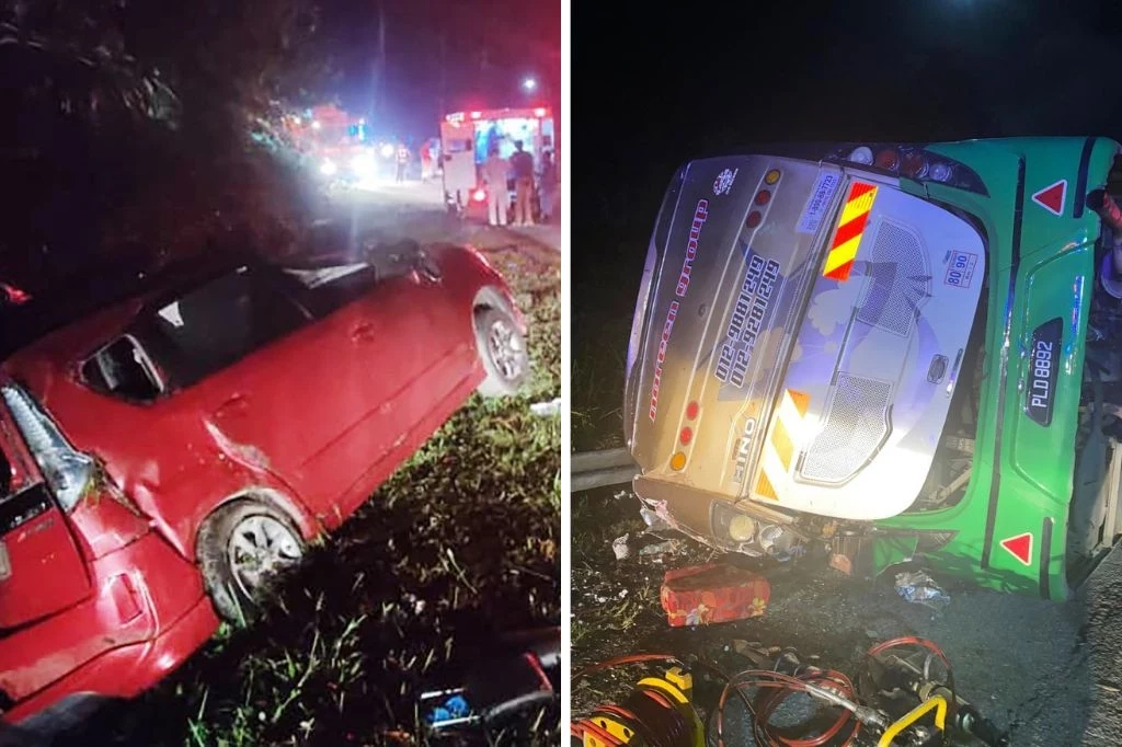 Tragiczny wypadek w Malezji. Autobusem podróżowali studenci, nie żyje co najmniej 15 osób Tragiczny wypadek w Malezji. Autobusem podróżowali studenci, nie żyje co najmniej 15 osób