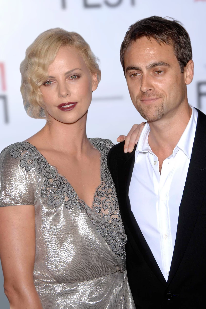 Charlize Theron i Stuart Townsend na premierze filmu w 2009 roku w Los Angeles