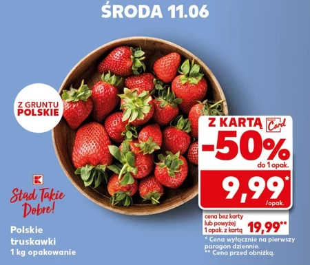 Truskawki K-Stąd Takie Dobre
