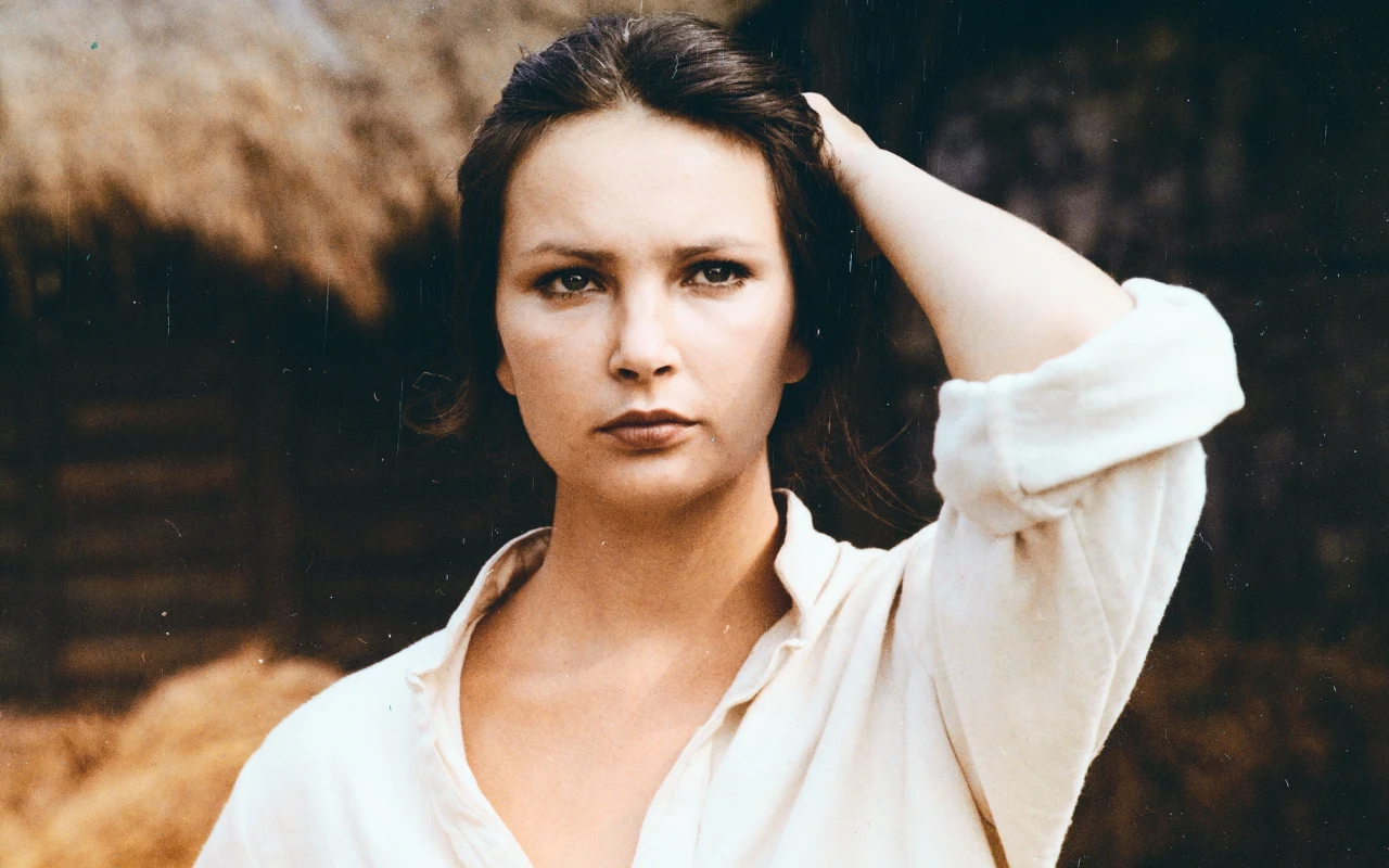 Anna Dymna w filmie "Ostrze na ostrze" z 1983 roku