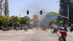 Starcia na ulicach LA. To protesty przeciwko polityce Trumpa