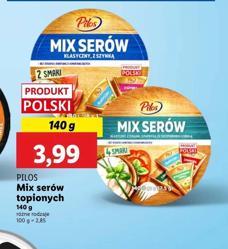 Zestaw serów Pilos