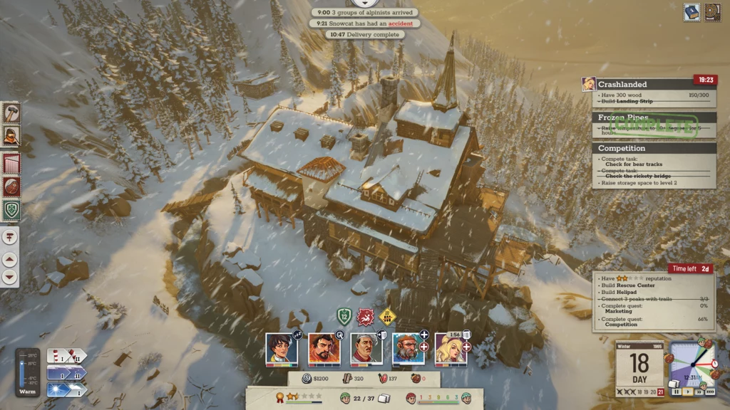 Above the Snow Above the Snow