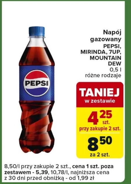 Napój gazowany Pepsi