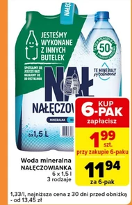 Woda mineralna Nałęczowianka