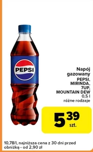 Napój gazowany Pepsi