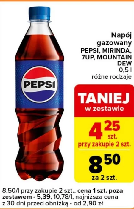 Napój gazowany Pepsi