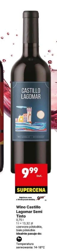 Wino czerwone Castillo