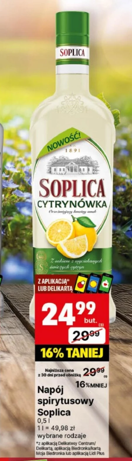 Napój spirytusowy Soplica