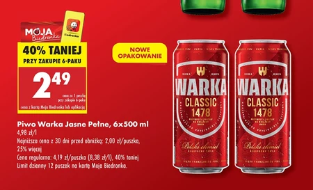 Piwo Warka