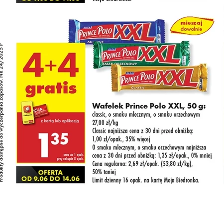 Wafelek Prince Polo