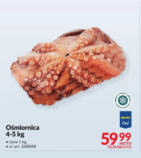 Ośmiornica Metro Chef