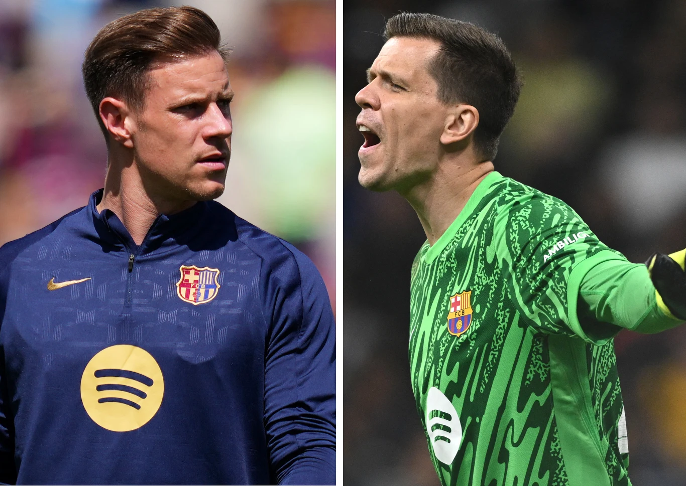 Marc-Andre ter Stegen i Wojciech Szczęsny Marc-Andre ter Stegen i Wojciech Szczęsny