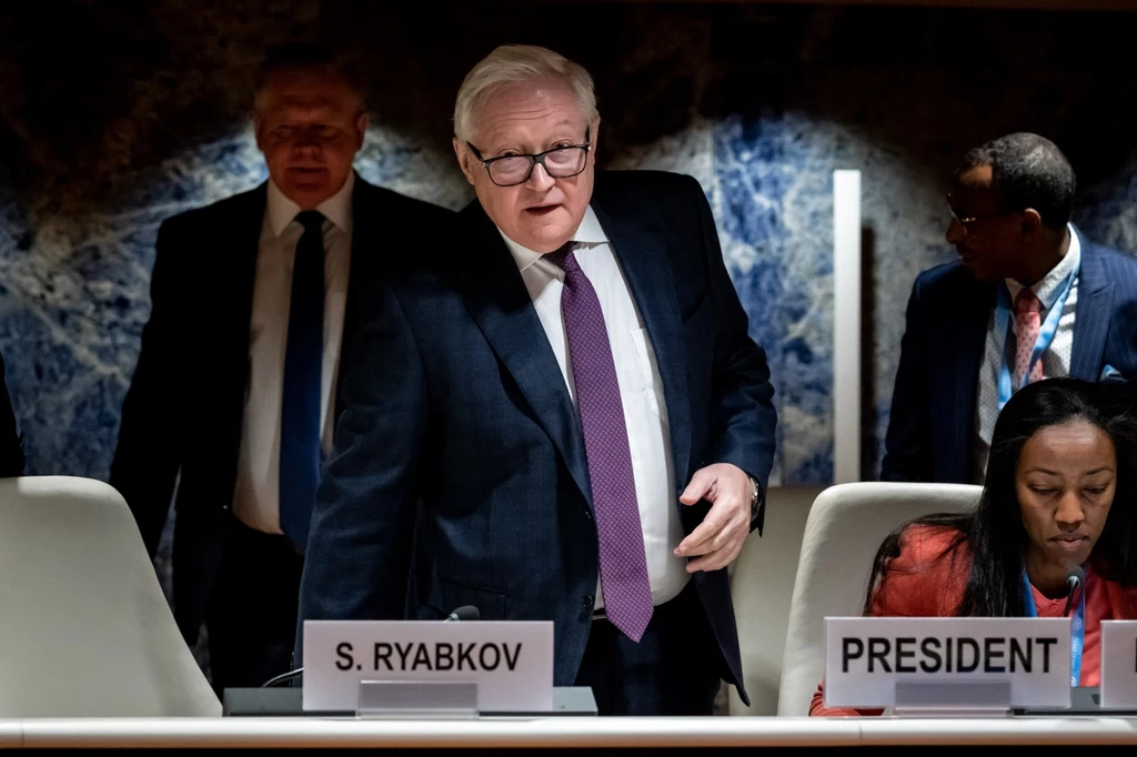 Wiceszef MSZ Rosji Siergiej Riabkow Wiceszef MSZ Rosji Siergiej Riabkow