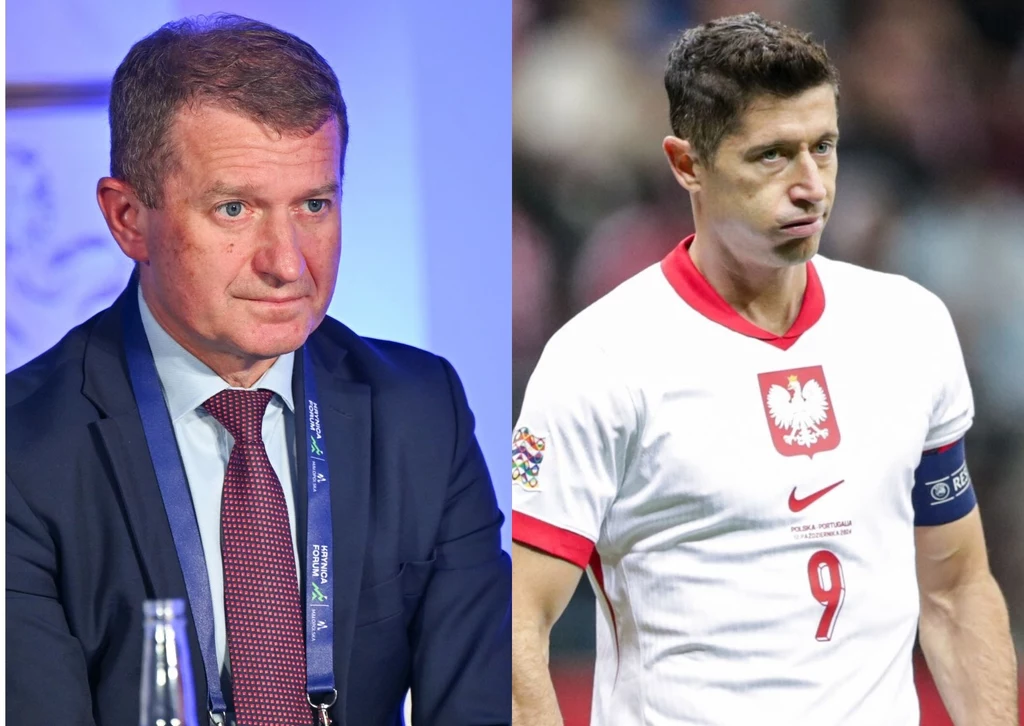Ireneusz Raś i Robert Lewandowski Ireneusz Raś i Robert Lewandowski