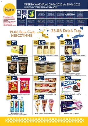 Gazetka promocyjna Sużyw, ważna od 09.06.2025 do 29.06.2025.