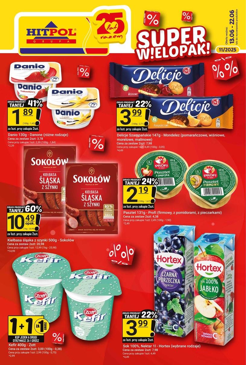 Gazetka promocyjna Hitpol - ważna od 13. 06. 2025 do 22. 06. 2025