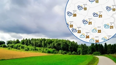 Wtorek będzie w wielu miejscach pochmurny i deszczowy, jednak burze mogą się pojawić jedynie na zachodzie. Na południowym wschodzie będzie sucho i spokojnie