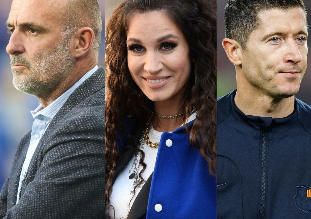 Michał Probierz, Sylwia Grzeszczak, Robert Lewandowski