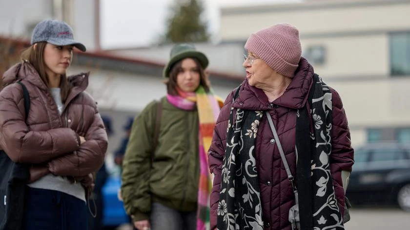 Kadr z serialu "Na Wspólnej" Kadr z serialu "Na Wspólnej"