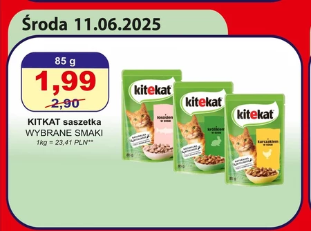 Saszetka dla kota Kitekat