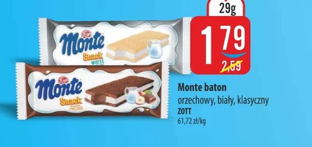 Baton orzechowy Monte