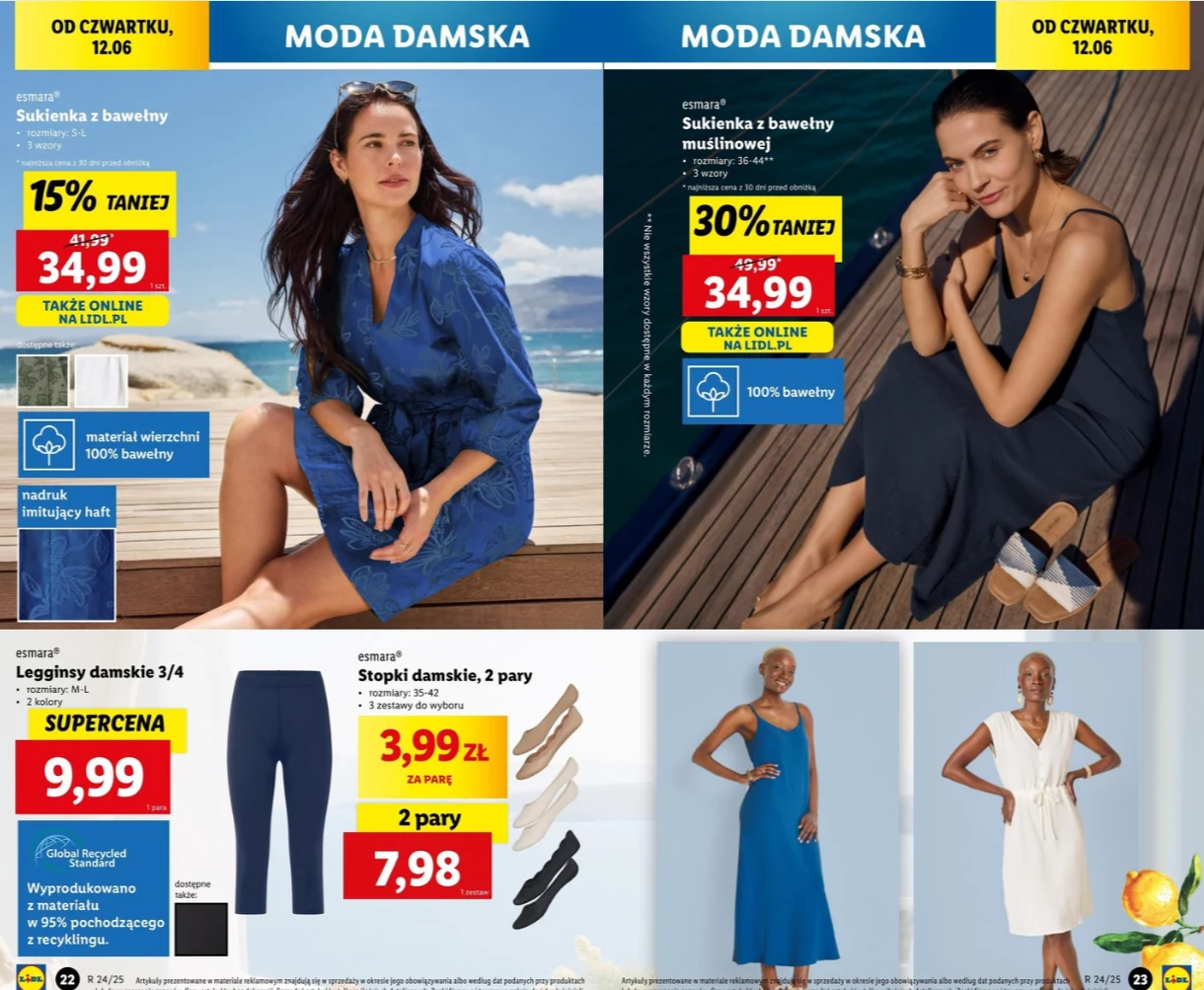 Nowa kolekcja w Lidlu zachwyca! Modne ubrania w stylu dolce vita za bezcen