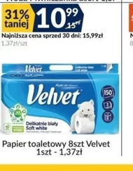 Papier toaletowy Velvet