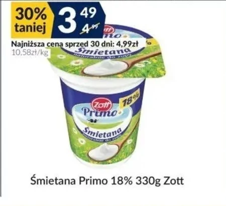 Śmietana Zott