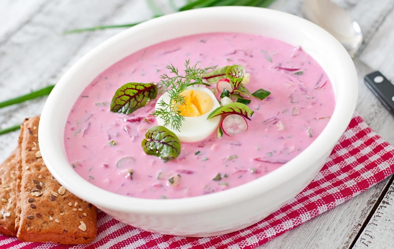 Chłodnik na botwince