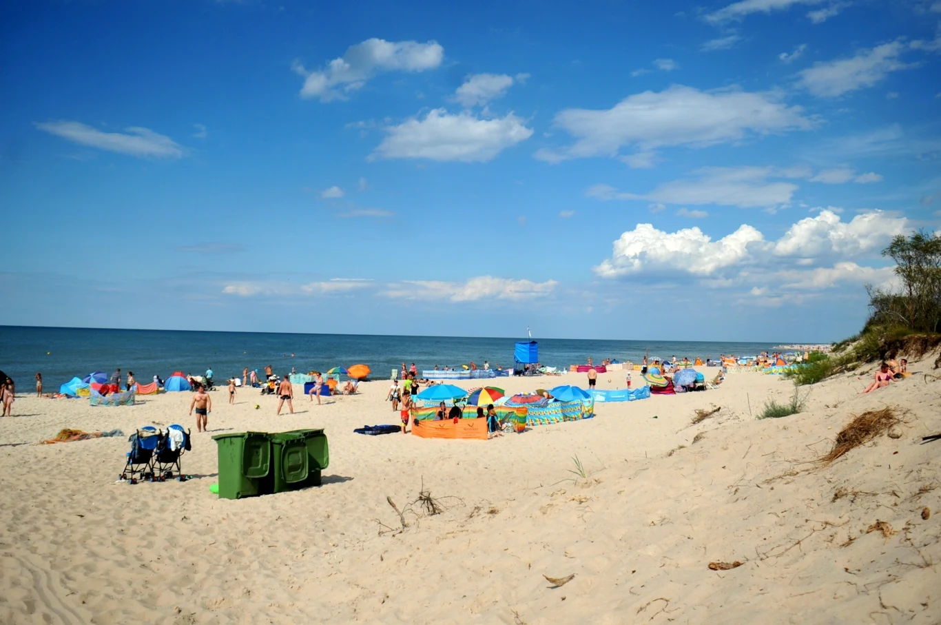 Gdzie w Bałtyku jest najcieplejsza woda? W tych miejscach kąpiel morska może być przyjemna.