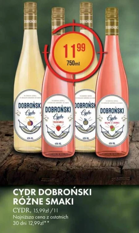 Сидр Dobroński