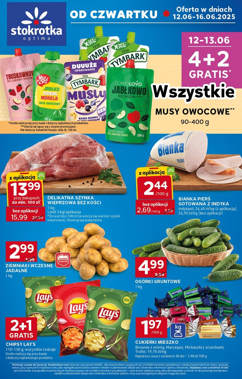 Gazetka promocyjna Stokrotka Optima - ważna od 12. 06. 2025 do 16. 06. 2025