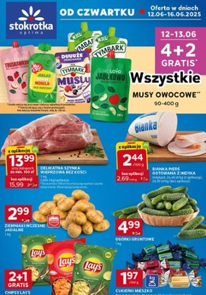Gazetka promocyjna Stokrotka Optima, ważna od 12.06.2025 do 16.06.2025.