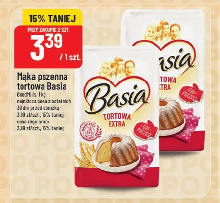 Mąka tortowa Basia