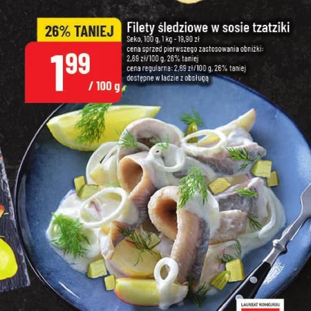 Filety śledziowe