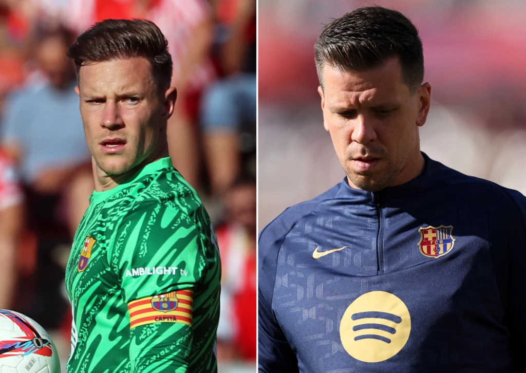 Marc-Andre ter Stegen i Wojciech Szczęsny Marc-Andre ter Stegen i Wojciech Szczęsny