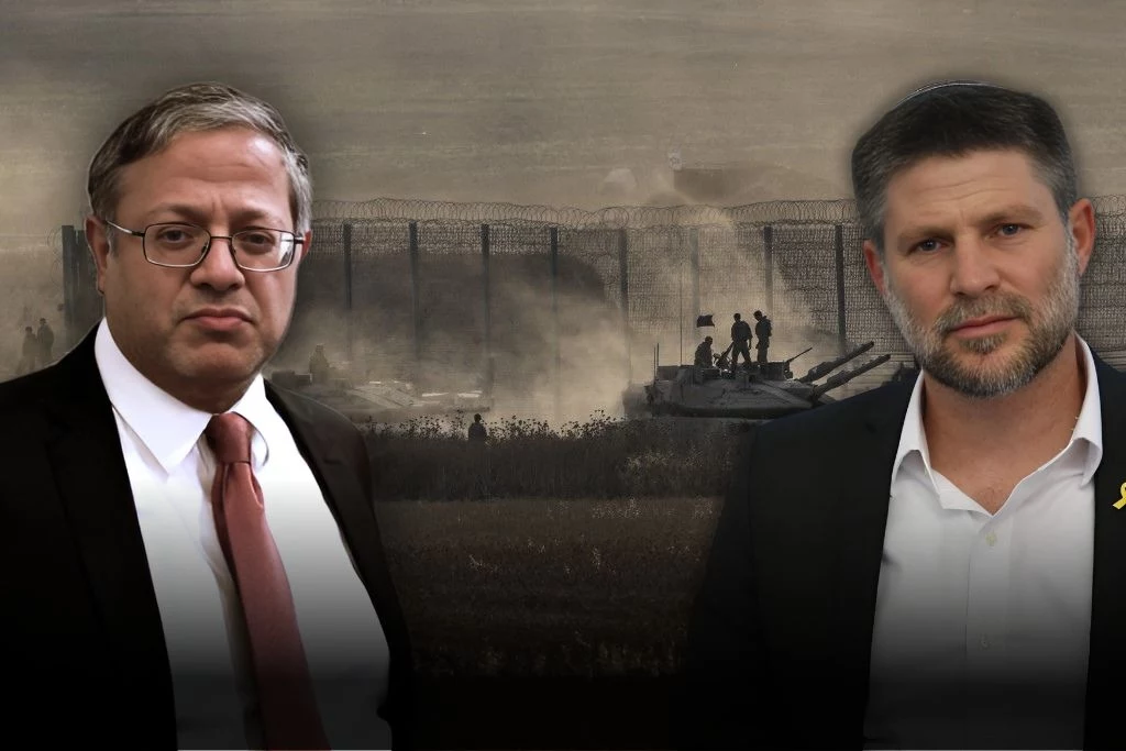 Itamar Ben-Gwir i Becalel Smotricz ukarani sankcjami Itamar Ben-Gwir i Becalel Smotricz ukarani sankcjami