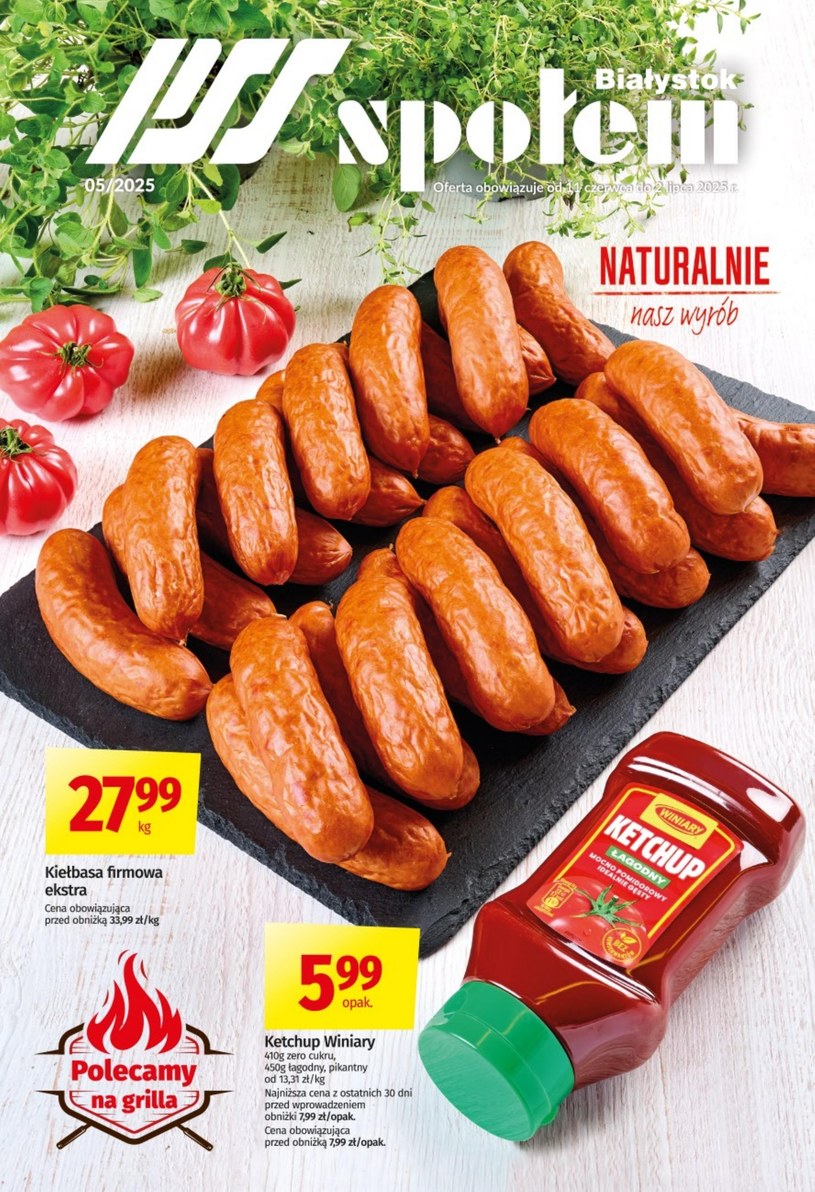Gazetka promocyjna PSS Społem Białystok - ważna od 11. 06. 2025 do 02. 07. 2025