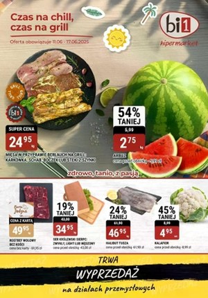 Gazetka promocyjna bi1, ważna od 11.06.2025 do 17.06.2025.